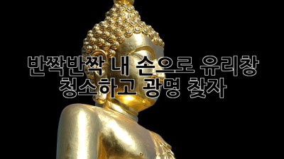 ✨ 반짝반짝✨ 내 손으로 유리창 청소하고 광명 찾자! 💎